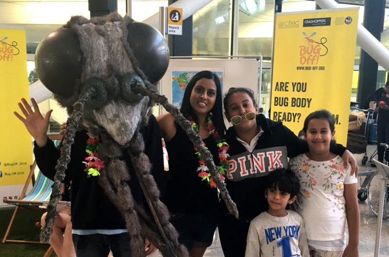 BugOff and MASTA run Pop-Up Travel Health Clinic at Heathrow Airport